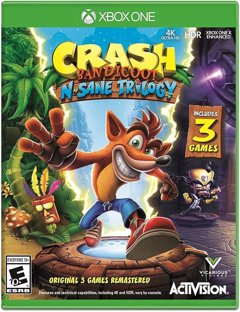 42. Crash Bandicoot N. Sane Trilogy